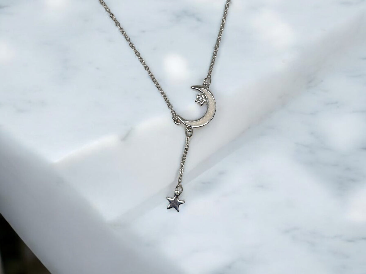 Luna Stainless Steel Necklace Pendant - ORÂGE Jewelry
