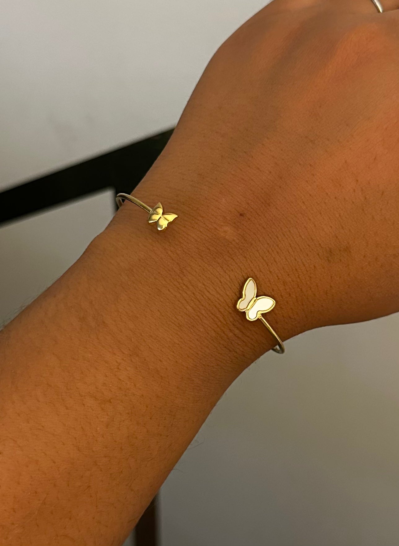 Alina Dainty Butterfly Cuff - Elegant Bracelet​ - ORÂGE Jewelry