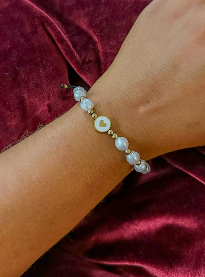 Eloise Heart Charm Bracelet - Elegant Jewelry - ORÂGE Jewelry