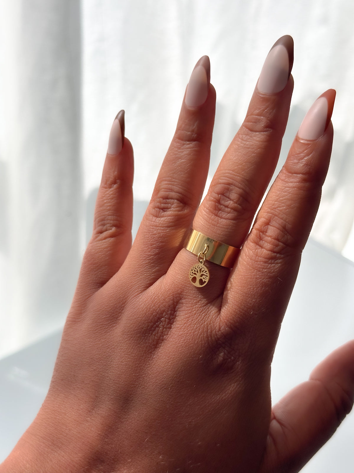 Seraphina Tree of Life Charm Ring - ORÂGE Jewelry​