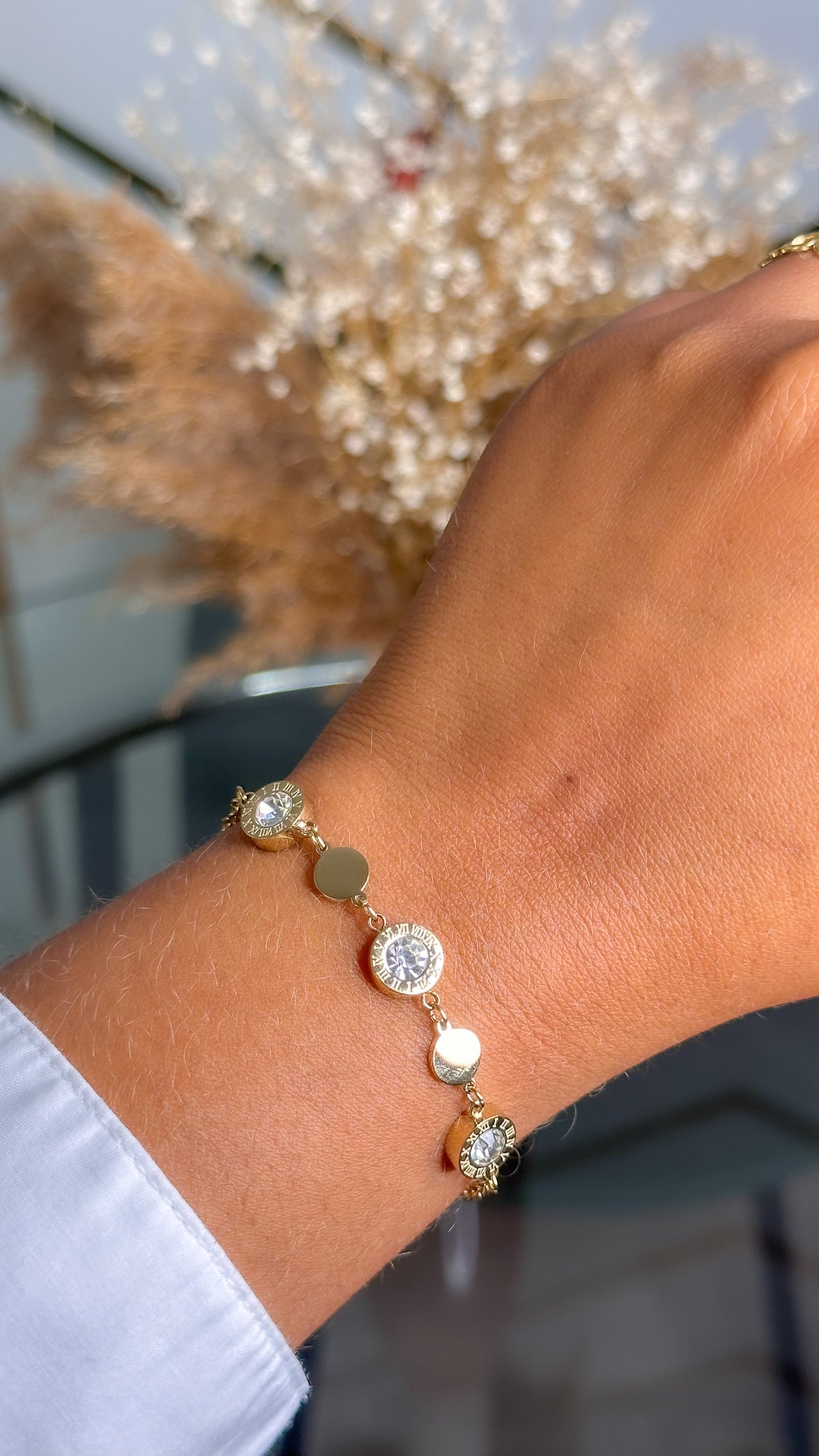 Meara Numeral Charm Bracelet - Meara Bracelet - ORÂGE Jewelry