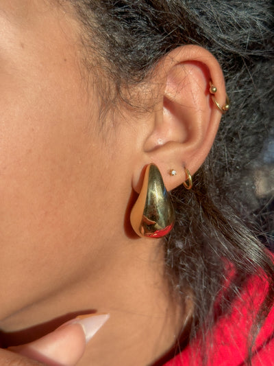 Aphea Stainless Steel Teardrop Earrings - ORÂGE Jewelry