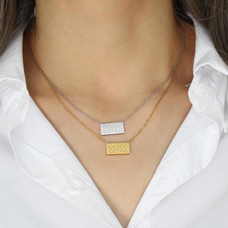 Serenity 11:11 Necklace - Manifest Your Dreams - ORÂGE Jewelry