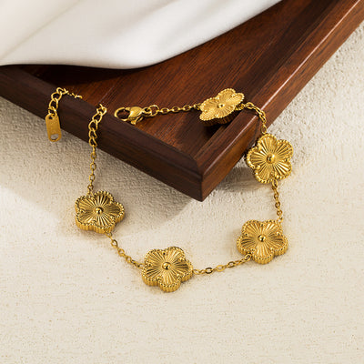 Kristy Floral Bracelet - Floral Bracelet – ORÂGE Jewelry​
