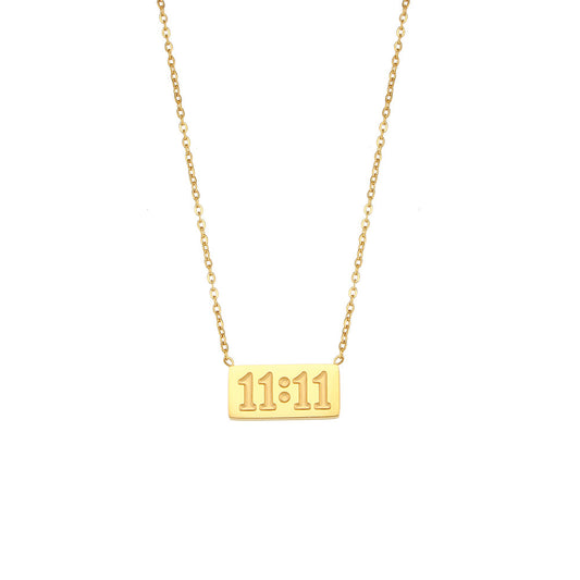 Serenity 11:11 Necklace - Manifest Your Dreams - ORÂGE Jewelry
