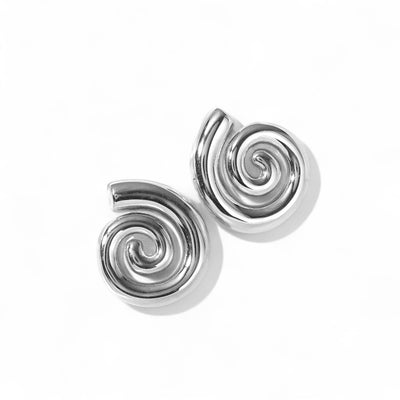 Candide Spiral Earrings - 18K Gold Plated - ORÂGE Jewelry