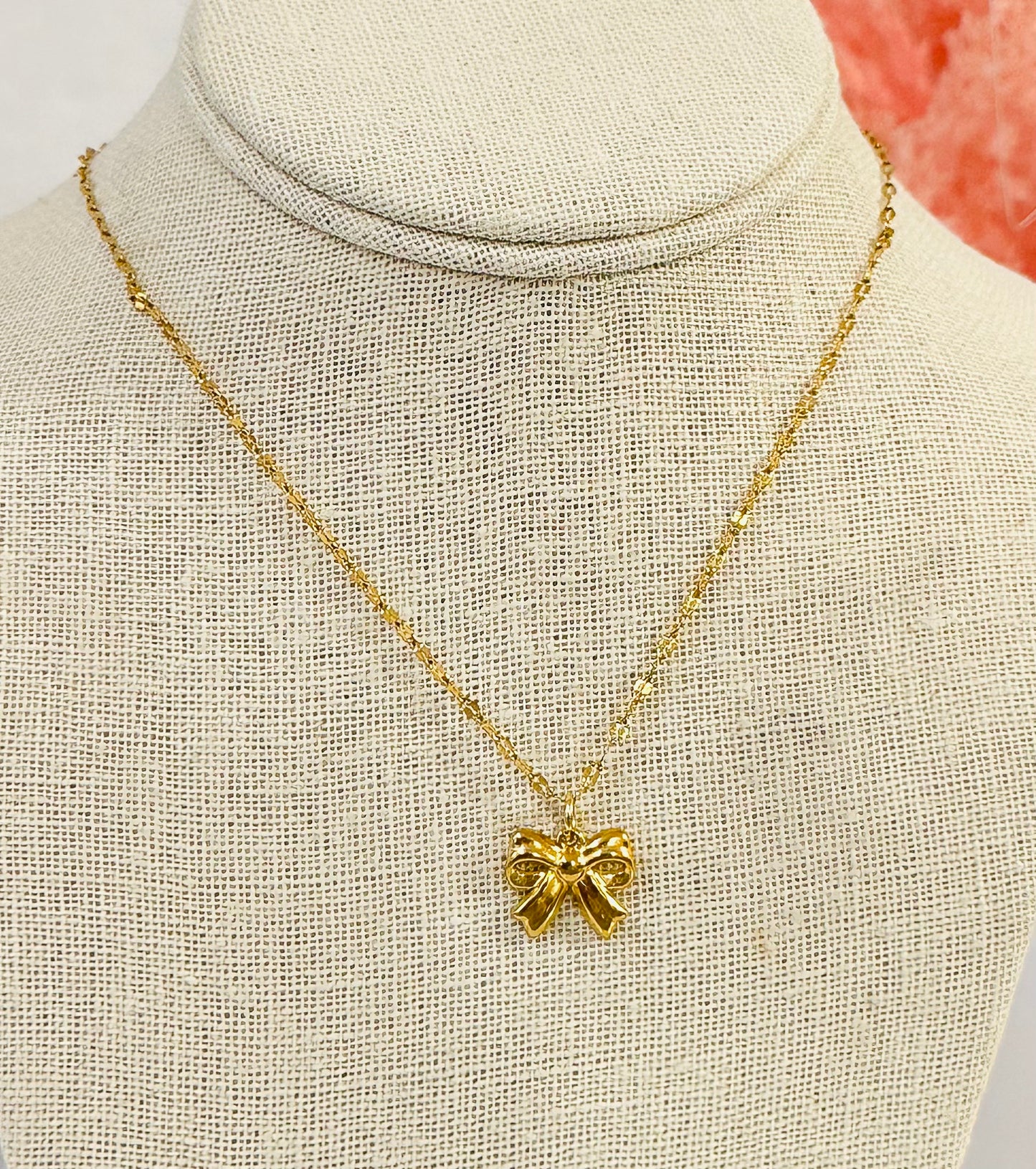 Bella Bow Pendant Necklace - Pendant Necklace - ORÂGE Jewelry​
