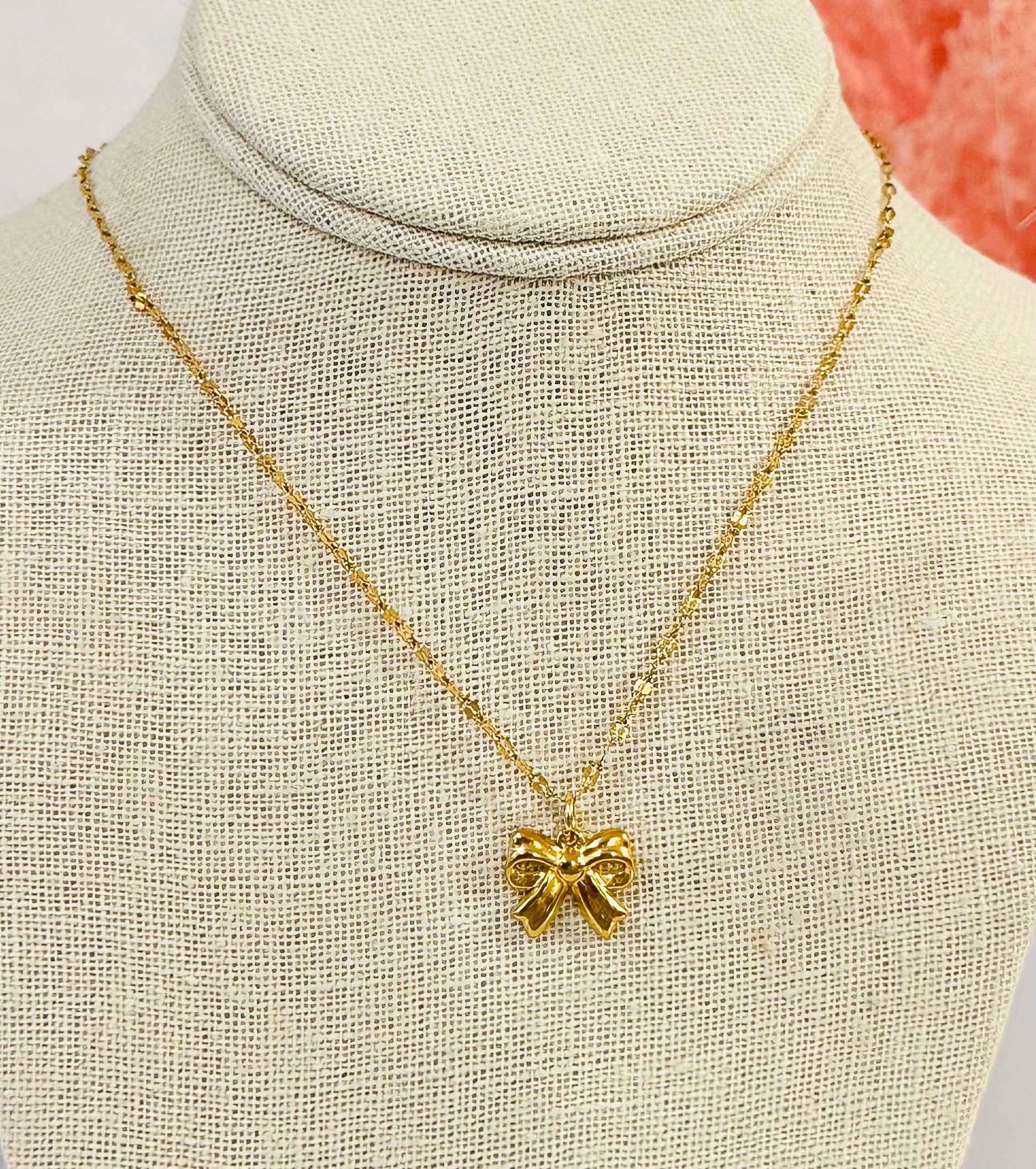 Bella Bow Pendant Necklace - Pendant Necklace - ORÂGE Jewelry​