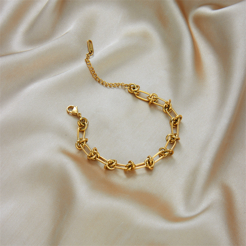 Liana Knot Bracelet - Liana Knot Gold Bracelet – ORÂGE Jewelry