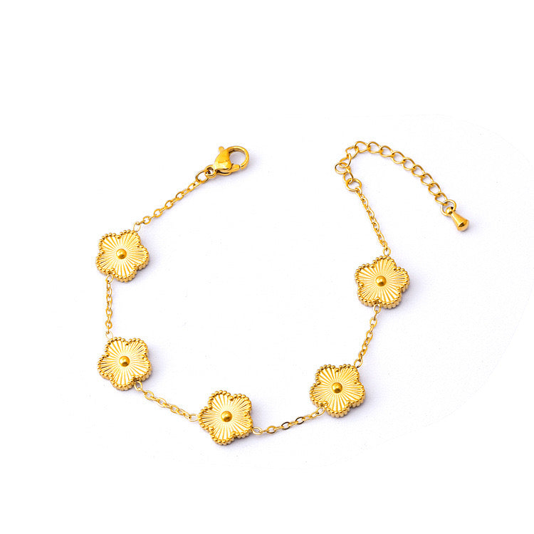 Kristy Floral Bracelet - Floral Bracelet – ORÂGE Jewelry​