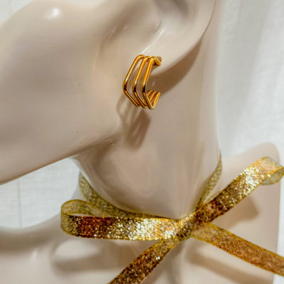 Davina Twists Earrings - Twists Earrings - ORÂGE Jewelry