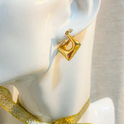 Zuri Stainless Steel Geometric Earrings - ORÂGE Jewelry