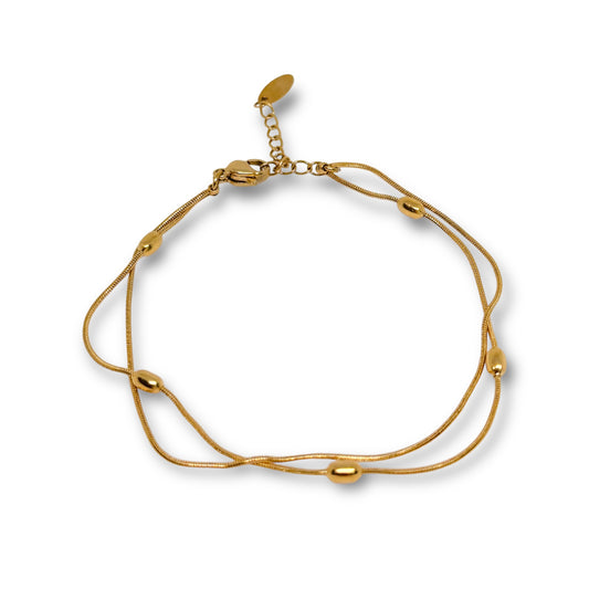Elea Gold Stainless Steel Bracelet - ORÂGE Jewelry