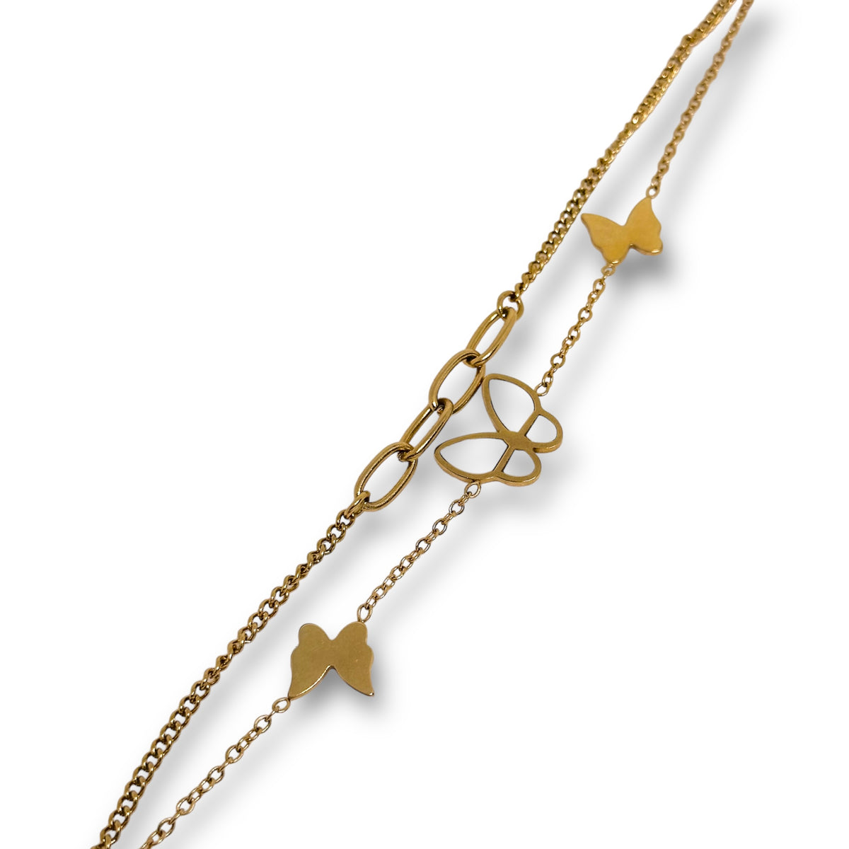 Rekia Butterfly Bracelet - Stainless Steel - ORÂGE Jewelry