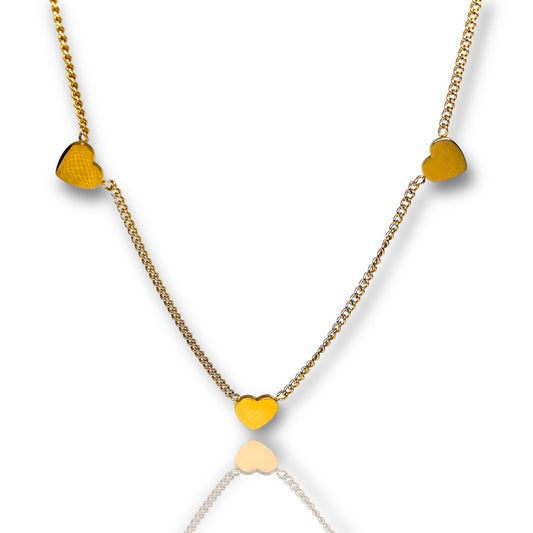 Nana Heart Necklace - 18K Gold-Plated - ORÂGE Jewelry