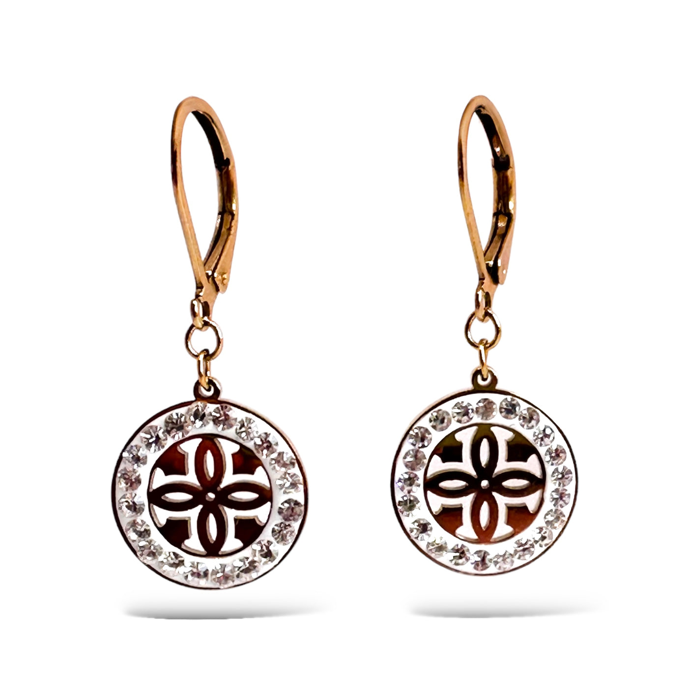 Alya Stainless Steel Flower Earrings - ORÂGE Jewelry​