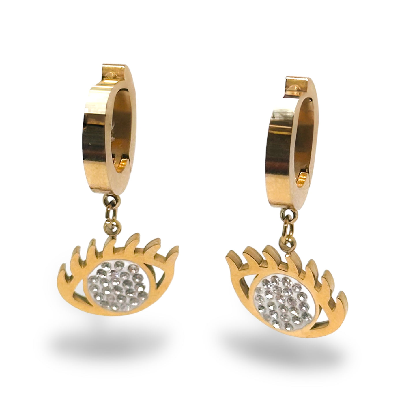 Celty Stainless Steel Vision Drop Earrings - ORÂGE Jewelry