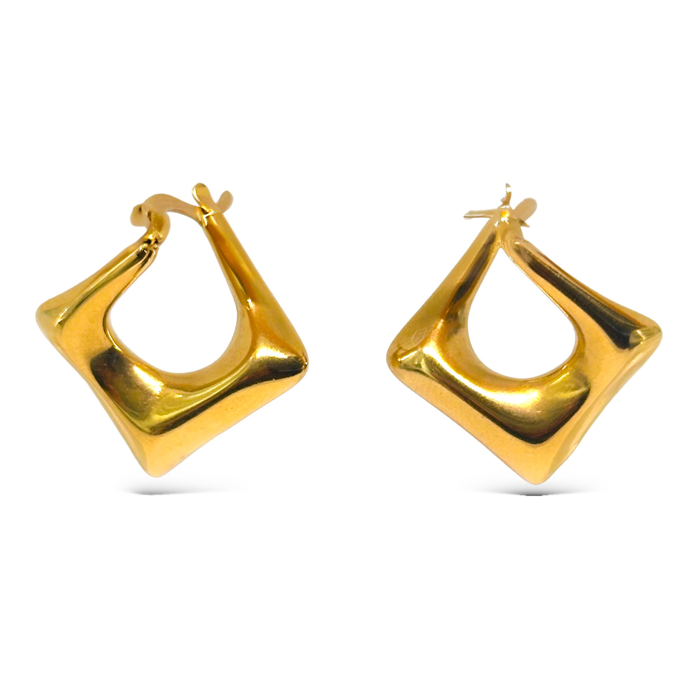 Zuri Stainless Steel Geometric Earrings - ORÂGE Jewelry