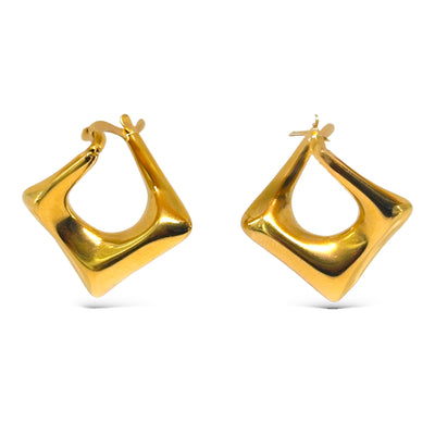 Zuri Stainless Steel Geometric Earrings - ORÂGE Jewelry