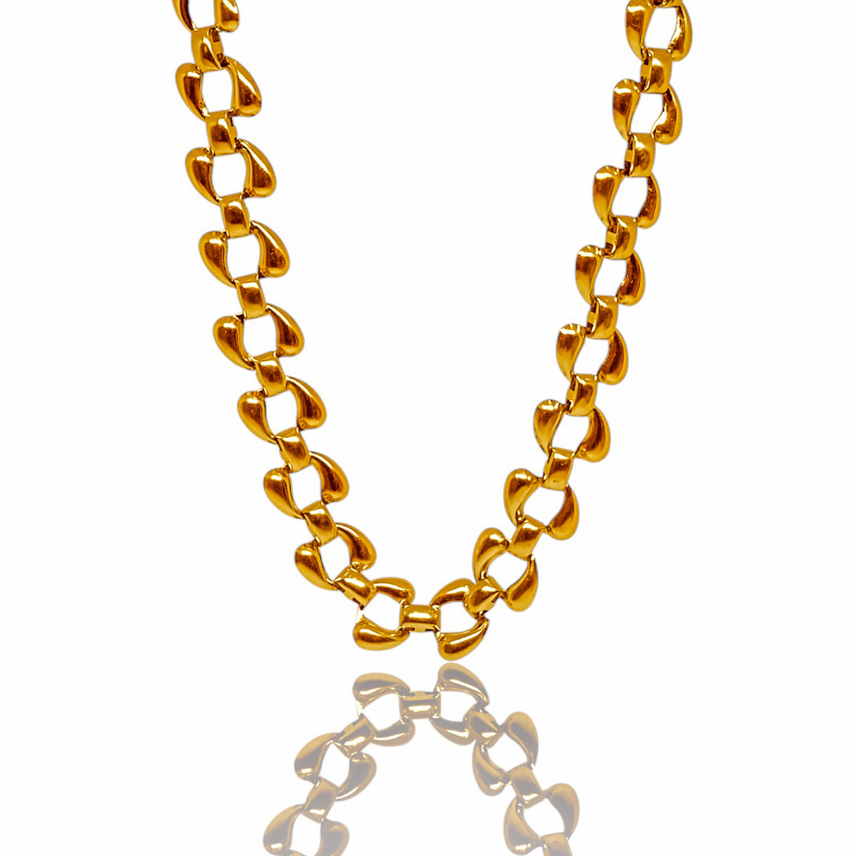 Valencia Statement Teardrops Necklace - ORÂGE Jewelry​