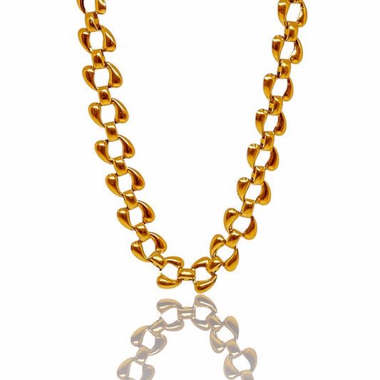 Valencia Statement Teardrops Necklace - ORÂGE Jewelry​
