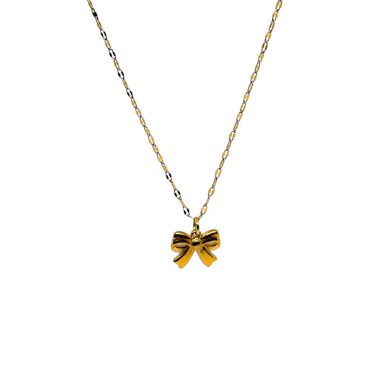 Bella Bow Pendant Necklace - Pendant Necklace - ORÂGE Jewelry​