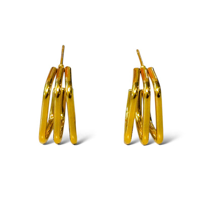 Davina Twists Earrings - Twists Earrings - ORÂGE Jewelry