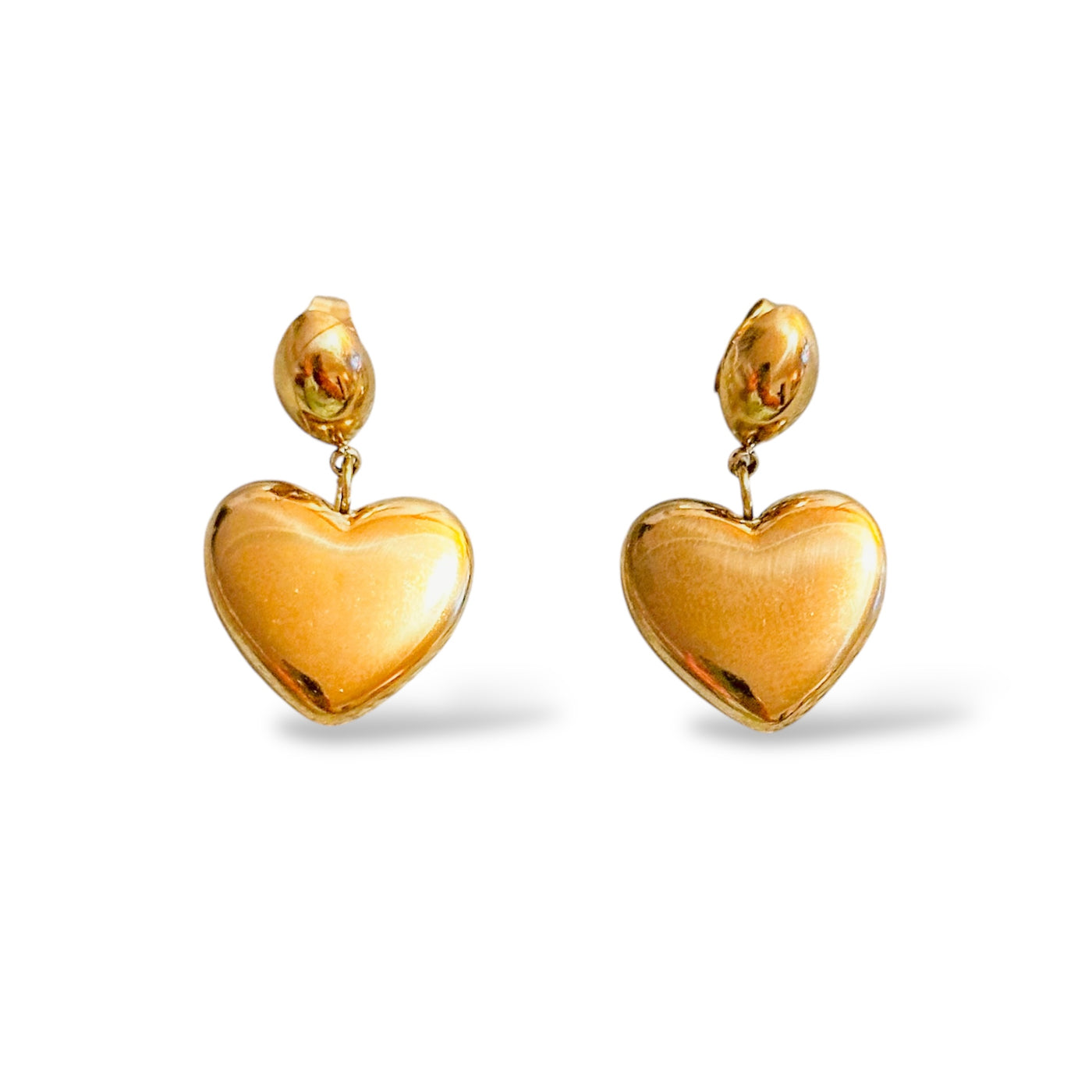 Missy Drops Heart Earrings - Heart Earrings - ORÂGE Jewelry