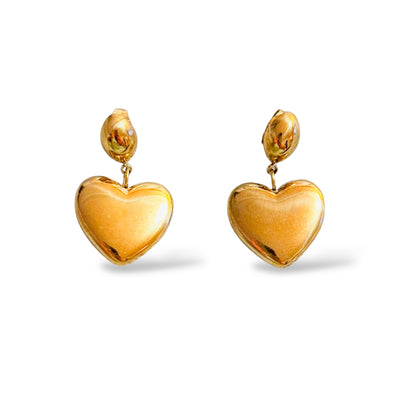 Missy Drops Heart Earrings - Heart Earrings - ORÂGE Jewelry