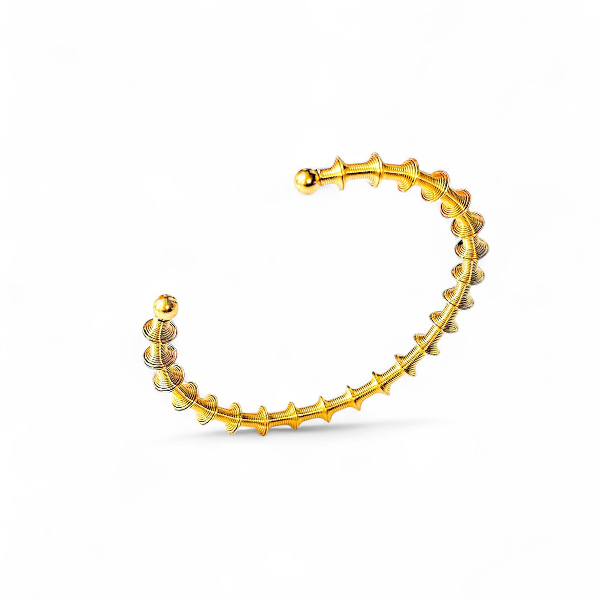 Zora Textured Cuff Bracelet - Cuff Bracelet - ORÂGE Jewelry