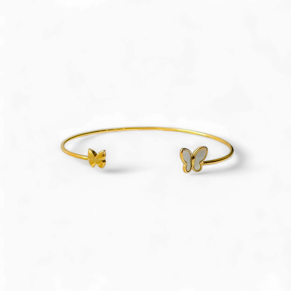 Alina Dainty Butterfly Cuff - Elegant Bracelet​ - ORÂGE Jewelry