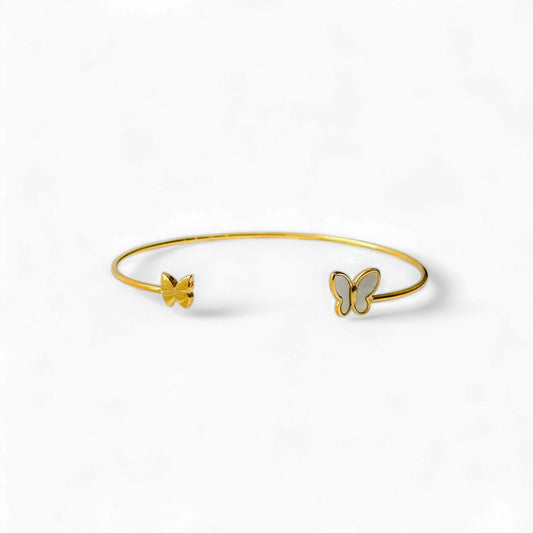 Alina Dainty Butterfly Cuff - Elegant Bracelet​ - ORÂGE Jewelry