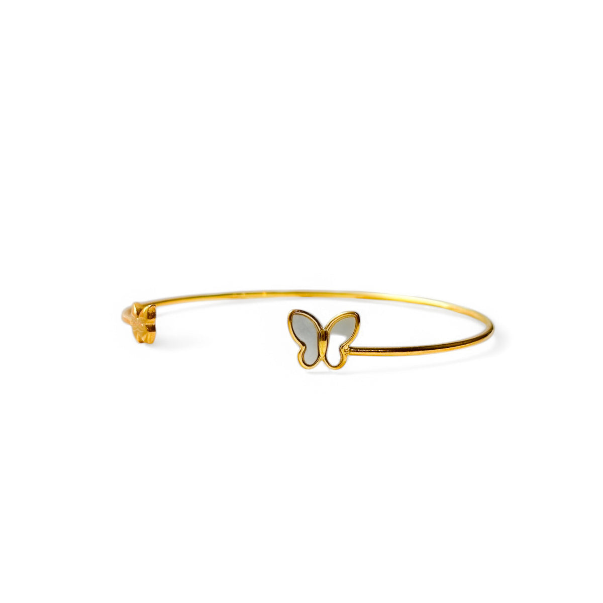 Alina Dainty Butterfly Cuff - Elegant Bracelet​ - ORÂGE Jewelry