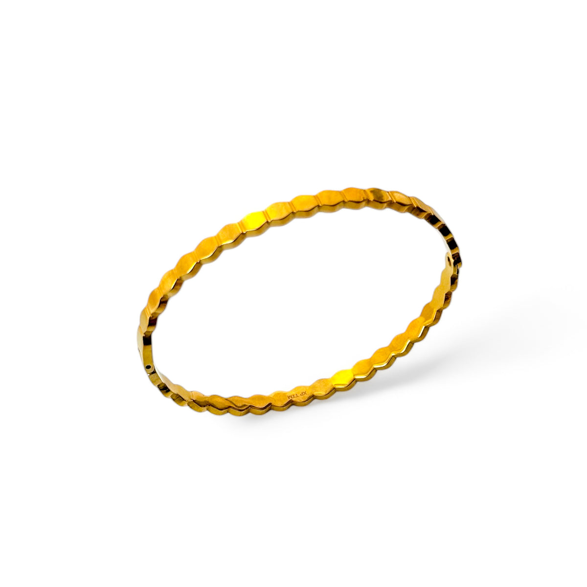Aurelia Hexagonal Bangle - Hexagonal Bangle - ORÂGE Jewelry​