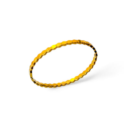 Aurelia Hexagonal Bangle - Hexagonal Bangle - ORÂGE Jewelry​