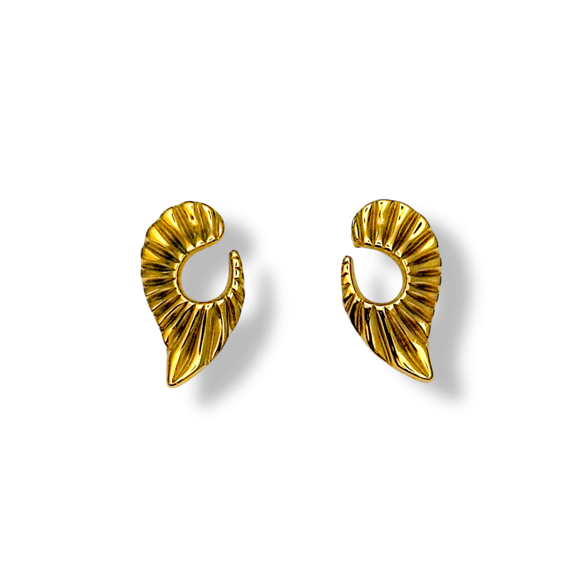 Devana Celestial Studs - Gold Plated Earrings - ORÂGE Jewelry