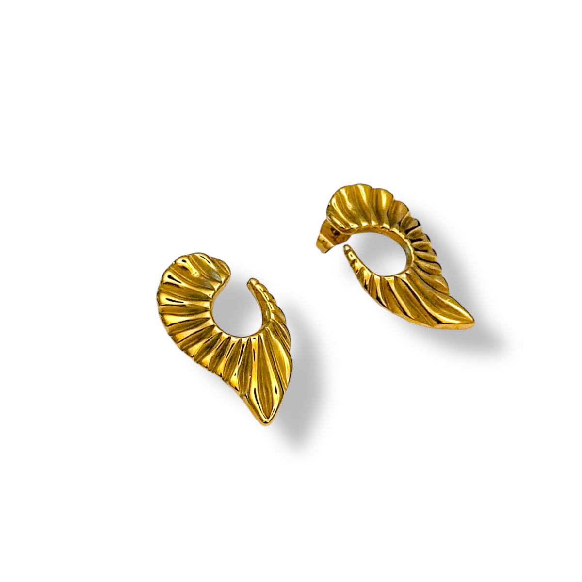 Devana Celestial Studs - Gold Plated Earrings - ORÂGE Jewelry